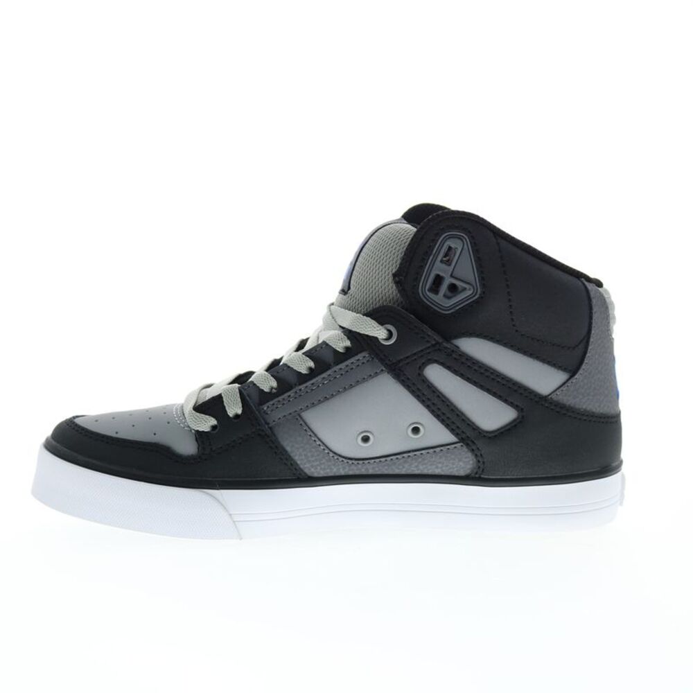 DC Mens Pure High-Top WC Black Shoes (NWT) - Picture 5 of 7